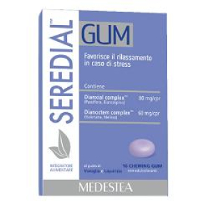 seredial chewing gum 16 pezzi bugiardino cod: 931063681 