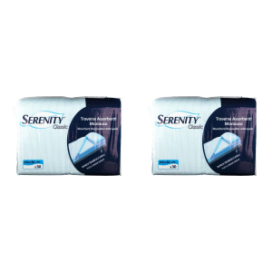 Cerca Offerte di serenity® traverse assorbenti monouso 80 x 180 cm 2x30 pz supporto e acquista online