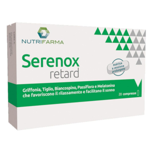 serenox retard 15cpr bugiardino cod: 987417173 