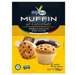 sg diet muffin cioccolato 180g bugiardino cod: 905300796 