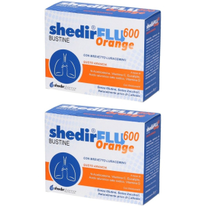 Cerca Offerte di shedir®flu600 orange bustine gusto arancia set da 2 2x20 pz bustina e acquista online