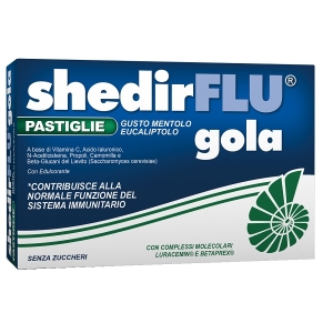 Cerca Offerte di Shedirflu gola mentolo eucaliptolo 30 pastiglie con edulcorante senza zuccheri senza glutine naturalmente privo di lattosio e acquista online