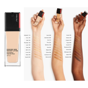 Shiseido - synchro skin radiant lifting foundation 240 spf30+ confezione 30 ml