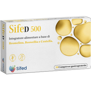 Cerca Offerte di sifed 500 integratore per microcircolo circolazione venosa e gambe pesanti 20 compresse e acquista online