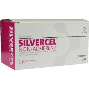 silvercel non adherent2,5x30,5 bugiardino cod: 938282581 