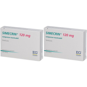 Cerca Offerte di simecrin® 120 mg compresse masticabili set da 2 2x24 pz mast e acquista online