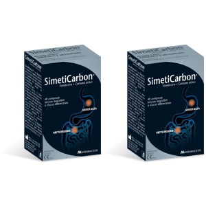 Cerca Offerte di simeticarbon® simeticone + carbone attivo set da 2 2x40 pz compresse e acquista online