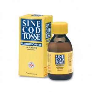 sinecod tosse fluida sciroppo 5%180 bugiardino cod: 025165061 