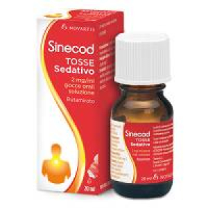 sinecod tosse sedativo os gocce 20ml bugiardino cod: 021483134 