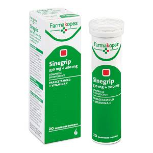 sinegrip 330 mg + 200 mg compresse bugiardino cod: 035755014 