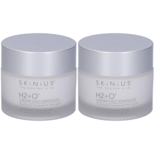 Cerca Offerte di skinius h2+o crema viso idratante 2x50 ml e acquista online