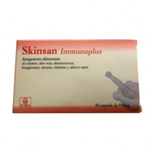 skinsan immunoplus 30 capsule - integratore bugiardino cod: 930478829 