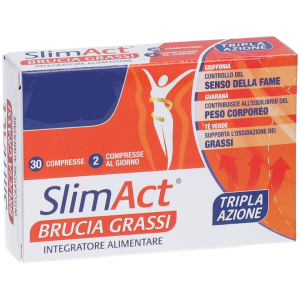 Slim act brucia grassi 30 compresse
