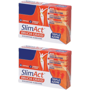 Cerca Offerte di slim act brucia grassi compresse set da 2 2x30 g e acquista online