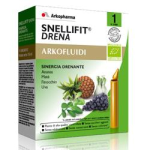 snellifit sinergia drena 10fl bugiardino cod: 924041445 