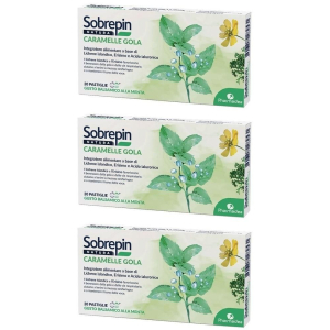 Cerca Offerte di sobrepin natura caramelle gola pastiglie 3x1 pz e acquista online