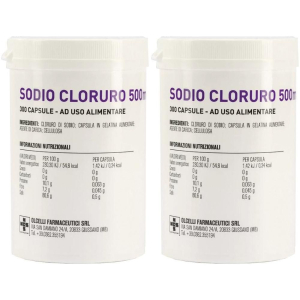 Cerca Offerte di sodio cloruro 300 capsule 500mg 2x186 g e acquista online