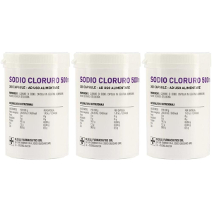 Cerca Offerte di sodio cloruro 300 capsule 500mg 3x186 g e acquista online