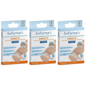 Cerca Offerte di sofarmapiu' cerotto classico 7x2 cm 3x20 st e acquista online