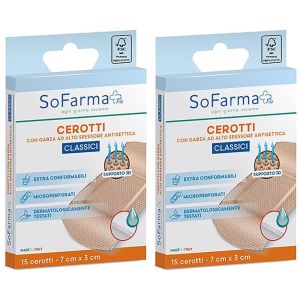 Cerca Offerte di sofarmapiu' cerotto classico 7x3 cm 2x15 st e acquista online