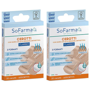 Cerca Offerte di sofarmapiu' cerotto classico assortiti 2x20 st e acquista online