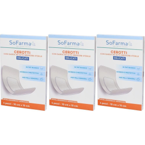 Cerca Offerte di sofarmapiu' cerotto delicato 10x15 cm 3x4 st e acquista online