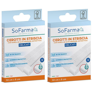 Cerca Offerte di Sofarmapiu' Cerotto Delicato Striscia 50x8 cm 2x1 St e acquista online