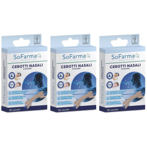 Cerca Offerte di sofarmapiu' cerotto nasale classico 30pz 3x30 st e acquista online