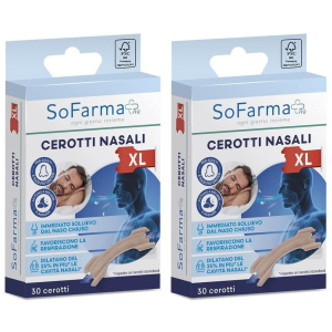 Cerca Offerte di sofarmapiu' cerotto nasale xl 30pz 2x30 st e acquista online