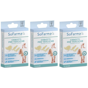 Cerca Offerte di sofarmapiu' cerotto vescica assortiti 3x6 st e acquista online