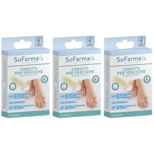 Cerca Offerte di sofarmapiu' cerotto vescica piccolo 20 x 60 mm 6 st e acquista online