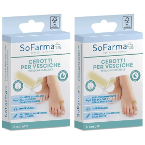 Cerca Offerte di sofarmapiu' cerotto vescica piccolo 20 x 60 mm 6 st e acquista online