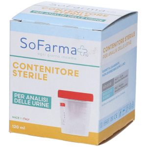 Cerca Offerte di sofarmapiu' contenitore urina in polipropilene da 120ml 4x1 st e acquista online