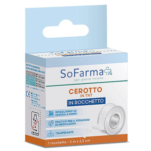 Cerca Offerte di sofarmapiu' rocchetto tessuto non m 5x2,5 cm 4x1 st e acquista online