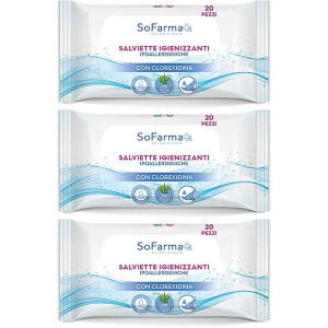 Cerca Offerte di sofarmapiu' salviettine pocket clorexidina 3x20 st e acquista online
