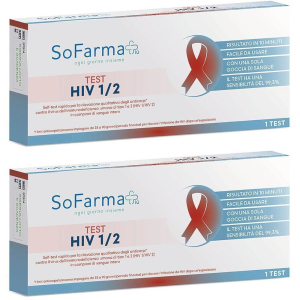 Cerca Offerte di sofarmapiu' test autodiagnostico hiv 1/2 2x1 st e acquista online