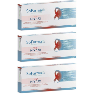 Cerca Offerte di sofarmapiu' test autodiagnostico hiv 1/2 3x1 st e acquista online
