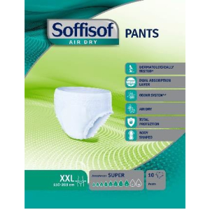 Cerca Offerte di soffisof air dry super pants per incontinenza taglia xxl 10 pezzi e acquista online