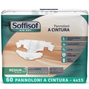 Cerca Offerte di soffisof pannoloni con cintura super 4x15 pz bustina e acquista online