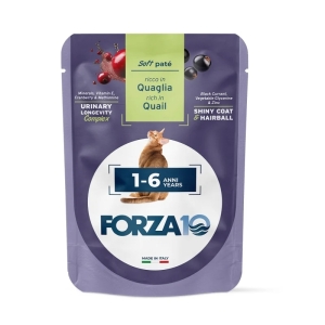 Cerca Offerte di Soft patè adulto 1-6 anni quaglia - alimento completo per gatti adulti 80 gr e acquista online