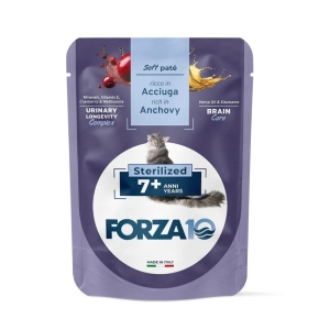 Cerca Offerte di Soft patè sterilized acciuga - alimento completo per gatti sterilizzati 7 + anni 80 gr e acquista online