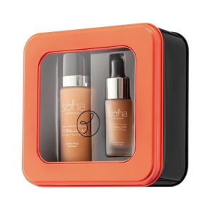Soha corallo ai3 ricca gift box 2023 trattamento filler ricca 30 ml + siero filler viso 10 ml