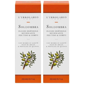 Cerca Offerte di soleombra fluido doposole setificante viso & corpo 200 ml 2x200 ml cre e acquista online