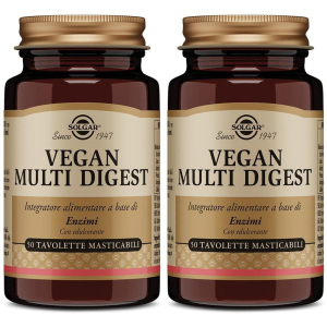 Cerca Offerte di solgan vegan multi digest tavolette masticabili 2x33 g compresse masti e acquista online