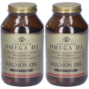 Cerca Offerte di solgar® advanced omega d3 set da 2 2x197 g perle e acquista online