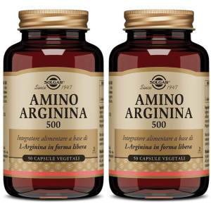 Cerca Offerte di solgar amino arginina 500 integratore alimentare capsule 2x30,4 g caps e acquista online
