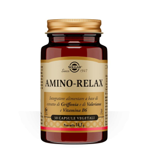 Solgar amino-relax integratore rilassante 30 capsule
