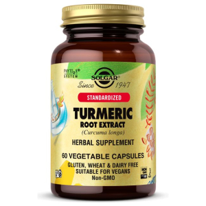 Cerca Offerte di solgar estratto standardizzato di radice curcuma 400 mg 60 pc capsu e acquista online