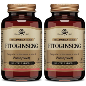 Cerca Offerte di solgar fitoginseng capsule 2x28,2 g e acquista online