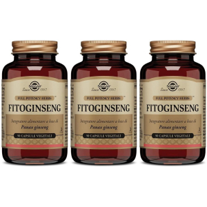 Cerca Offerte di solgar fitoginseng capsule 3x28,2 g e acquista online